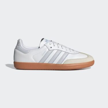 【2024年 3/28 発売】アディダス オリジナルス サンバ OG “ホワイト/ハロブルー” (adidas Originals SAMBA OG “White/Halo Blue”) [IE0877]