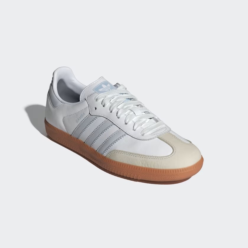 【2024年 3/28 発売】アディダス オリジナルス サンバ OG “ホワイト/ハロブルー” (adidas Originals SAMBA OG “White/Halo Blue”) [IE0877]