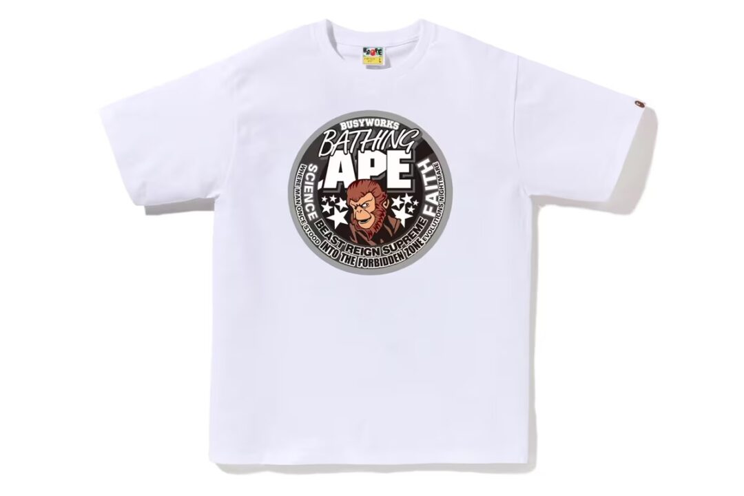 「A BATHING APE」が楽天主催のプロジェクト「by R」参加記念として90s-00s 復刻グラフィックTEEが11/4 発売 (ア ベイシング エイプ Rakuten Fashion 楽天ファッション)