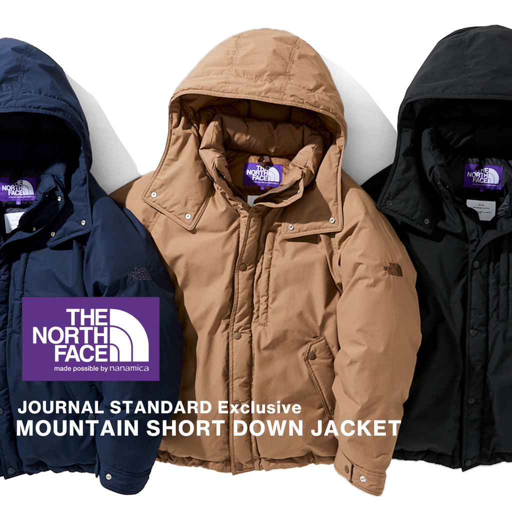 【2023 F/W】THE NORTH FACE PURPLE LABEL × JOURNAL STANDARD 別注 マウンテンショートダウン が発売 (ザ・ノース・フェイス パープルレーベル ジャーナルスタンダード)