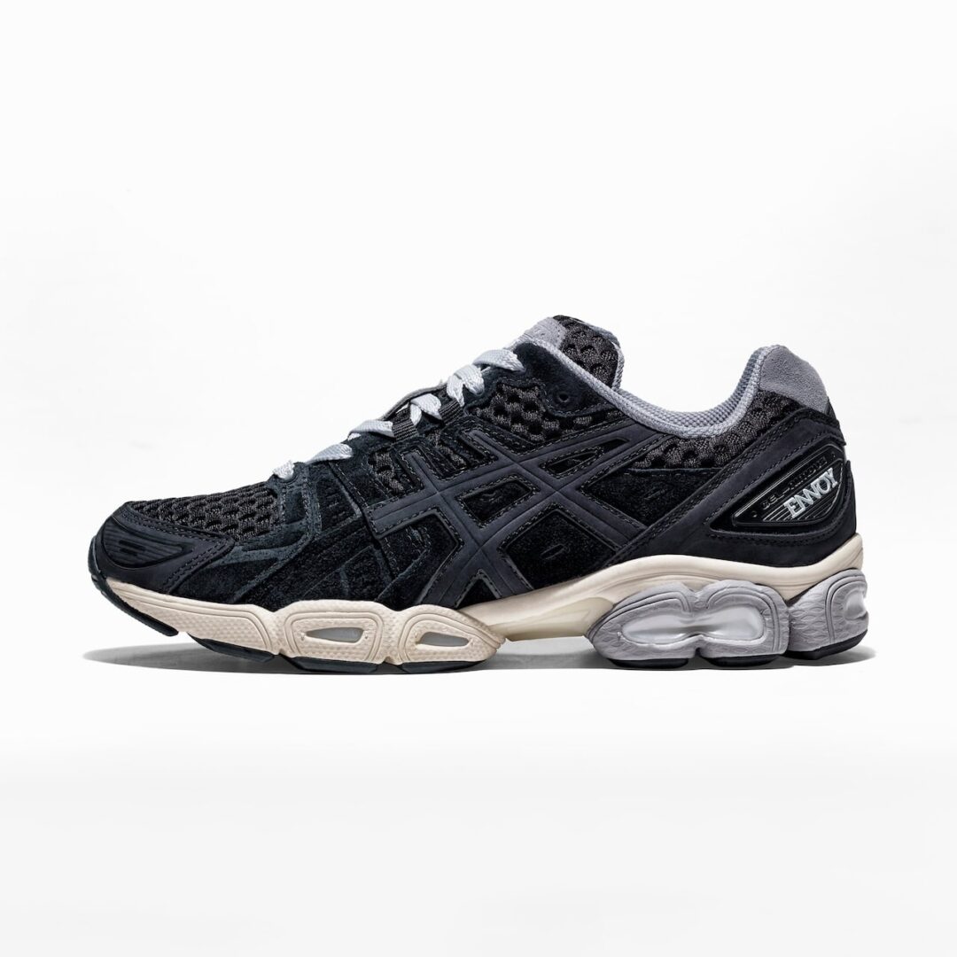 【2024年 3/7、3/15 発売】ENNOY × ASICS GEL-NIMBUS 9 “Black/White” (エンノイ アシックス ゲル-ニンバス 9 “ブラック/ホワイト”) [1201A986.002/1201B034.100]