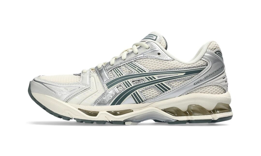 【2025年 リストック】ASICS GEL-KAYANO 14 “Birch/Dark Pewter” (アシックス ゲルカヤノ 14) [1201A019.200]