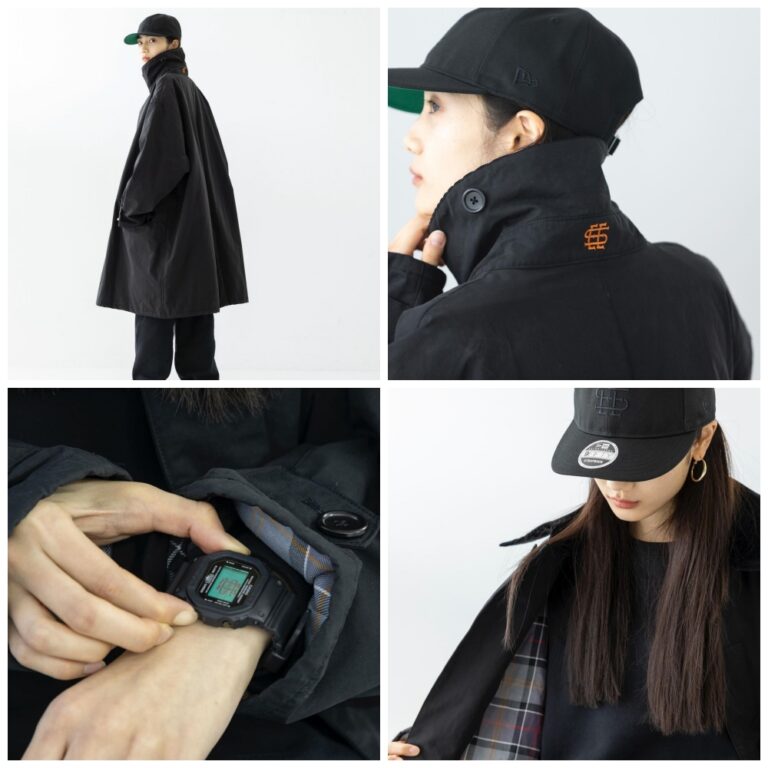 SEE SEEが「New Era」「Barbour」「G-SHOCK」コラボアイテムを12/8