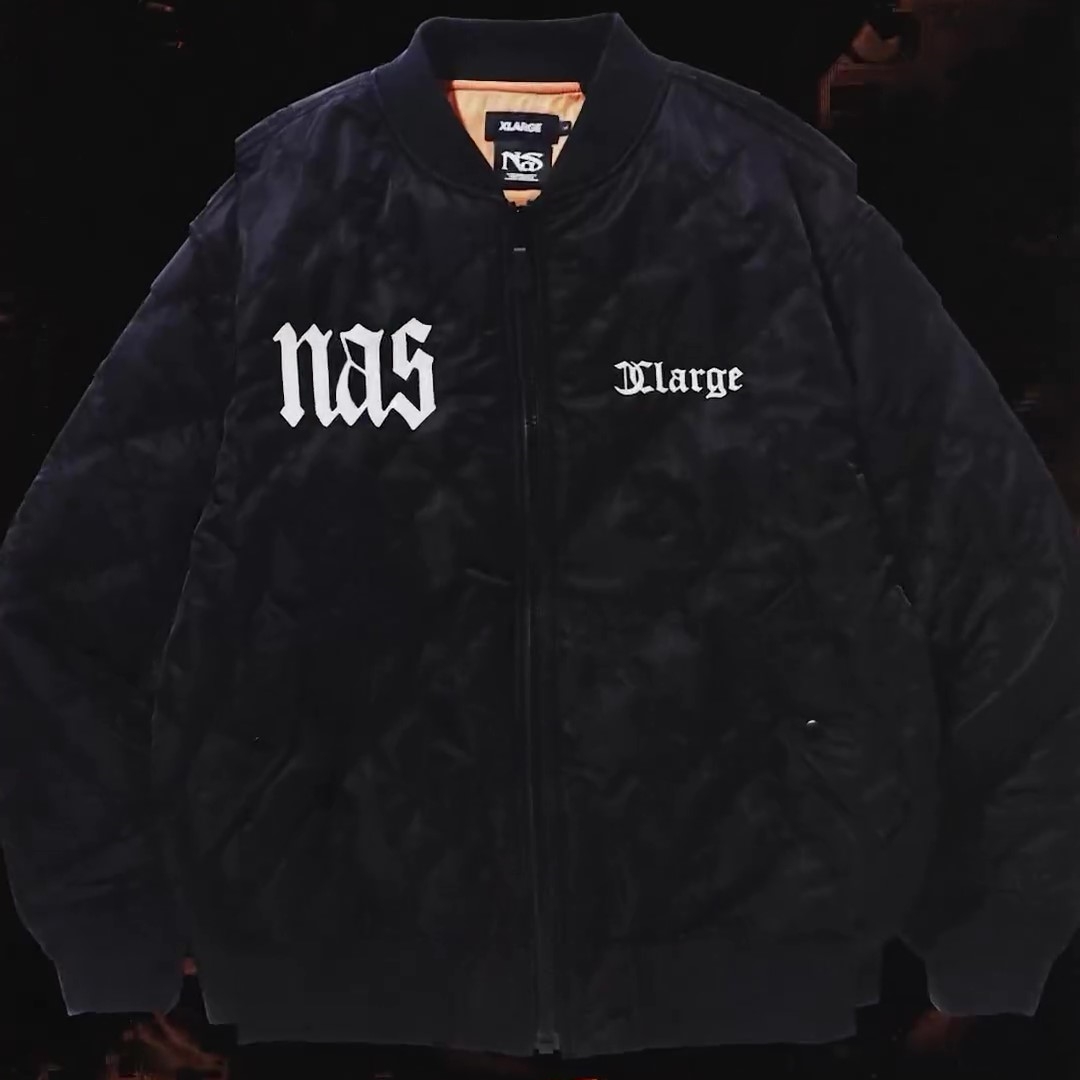 【2024年 初売り】XLARGE × NAS コラボレーションが1/1 発売 ​(エクストララージ ナズ)