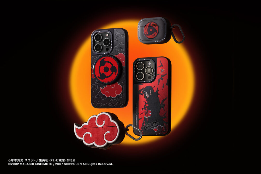 アニメ「NARUTO-ナルト- 疾風伝」x CASETiFYとのコラボが12/11 先行、12/13 発売 (ケースティファイ)