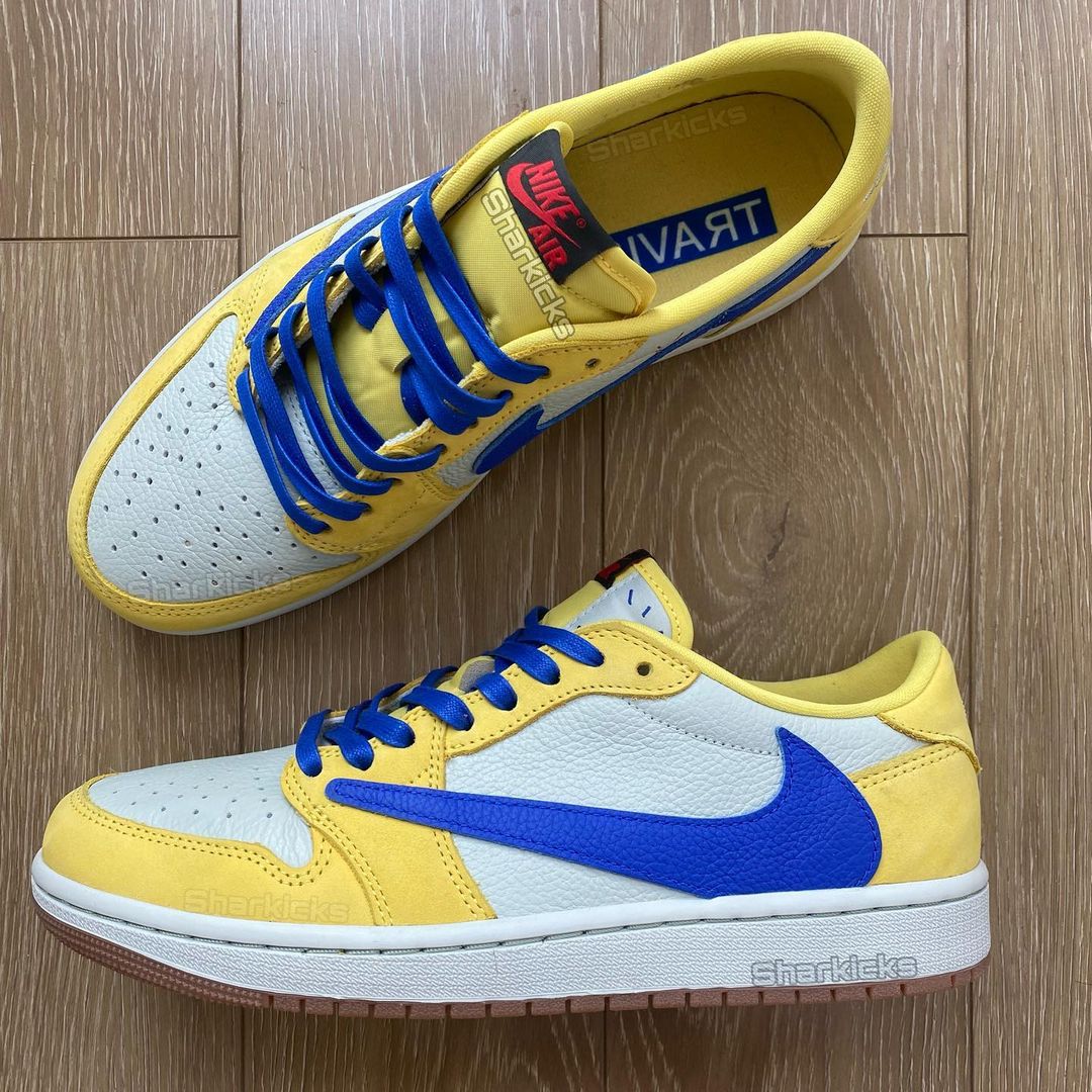 【2024年 5/25 発売】トラビス・スコット × ナイキ ウィメンズ エア ジョーダン 1 ロー OG SP “カナリアイエロー” (TRAVIS SCOTT NIKE WMNS AIR JORDAN 1 LOW OG SP “Canary”) [DZ4137-700]