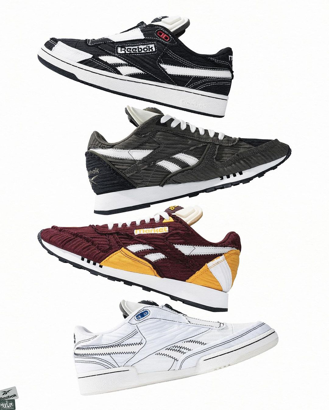 【国内 1/5 発売】REEBOK × MARKET CLASSIC LEATHER PUMP & CLUB C 85 PUMP (リーボック マーケット クラシックレザー ポンプ & クラブ C 85 ポンプ)