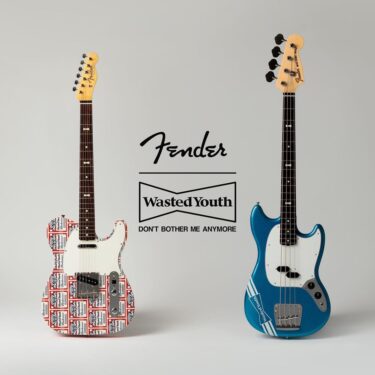 フェンダー × VERDY 率いる「WASTED YOUTH」コラボモデルが12/23 発売 (Fender ヴェルディ ウェイステッド ユース)