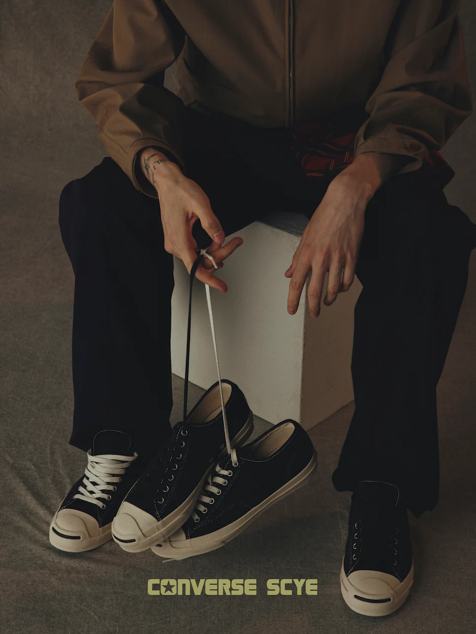 Scye × CONVERSE 初コラボで「JACK PURCELL RET/SC」が国内 12/22 発売 (コンバース サイ ジャックパーセル)