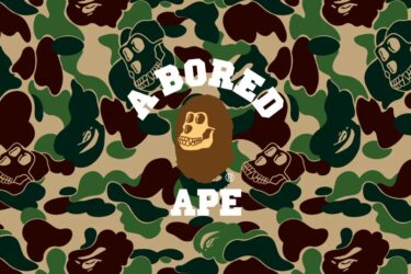 A BATHING APE × NFT制作スタジオの「Yuga Labs」コラボ「Bored Ape Yacht Club」が12/16 発売 (ア ベイシング エイプ)