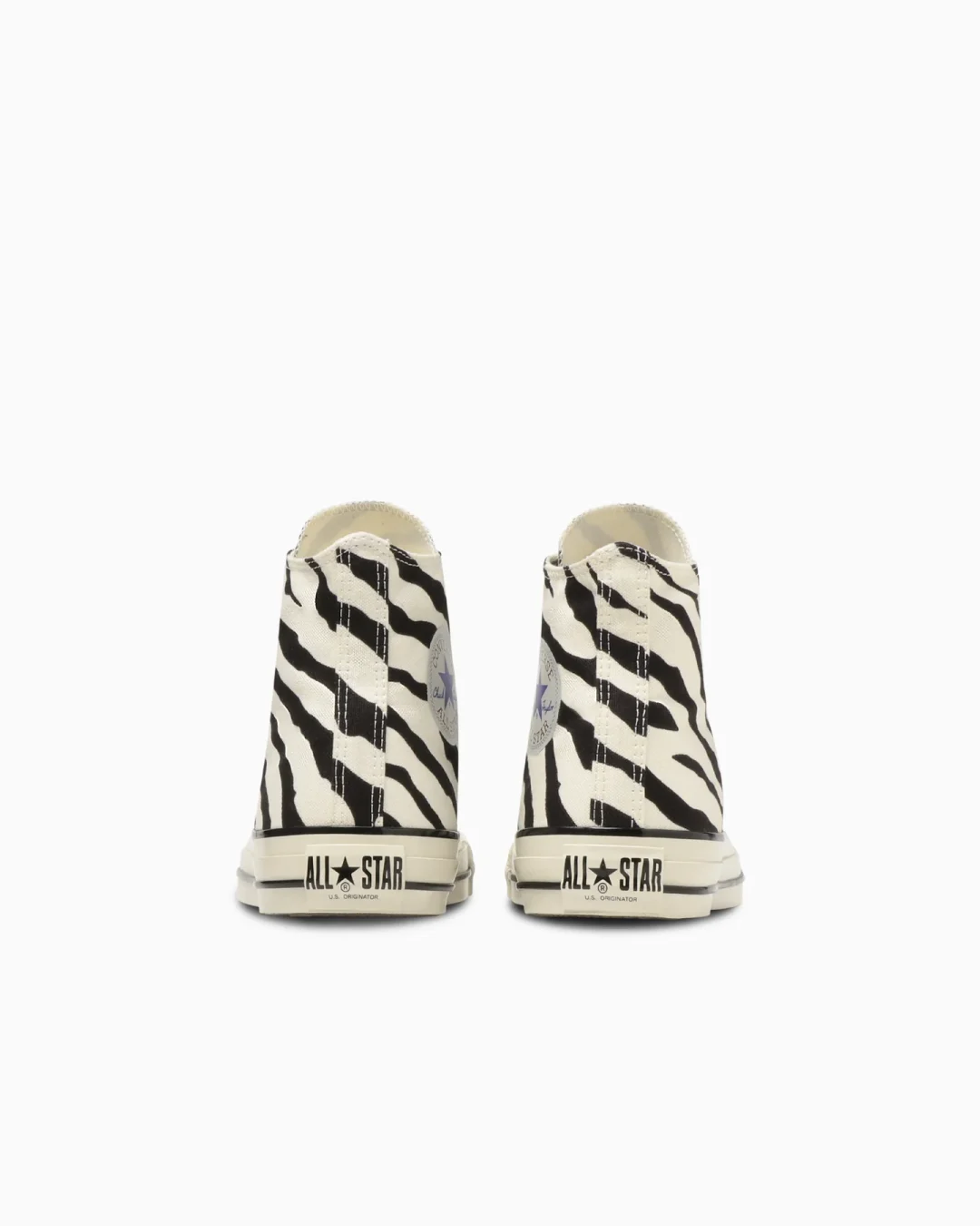 【国内 12/8 発売】1980年代のスタイルを再現しゼブラ柄を採用した CONVERSE ALL STAR US ZEBRA OX/HI (コンバース オールスター)