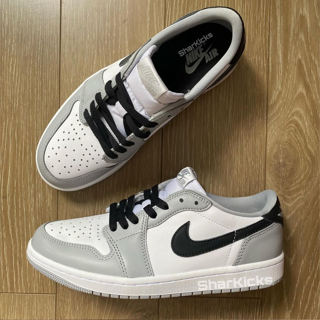 【国内 2024年 8/24 発売】ナイキ エア ジョーダン 1 ロー OG “バロンズ/ウルフグレー” (NIKE AIR JORDAN 1 LOW OG “Barons/Wolf Grey”) [CZ0790-110]