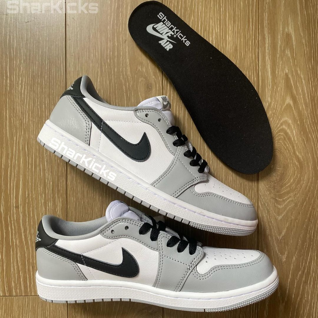【国内 2024年 8/24 発売】ナイキ エア ジョーダン 1 ロー OG “バロンズ/ウルフグレー” (NIKE AIR JORDAN 1 LOW OG “Barons/Wolf Grey”) [CZ0790-110]