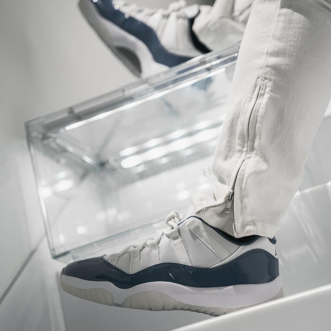 2024年 8/17 発売予定！ナイキ エア ジョーダン 11 レトロ ロー “ミッドナイトネイビー” (NIKE AIR JORDAN 11 RETRO LOW “Midnight Navy”) [FV5104-104]