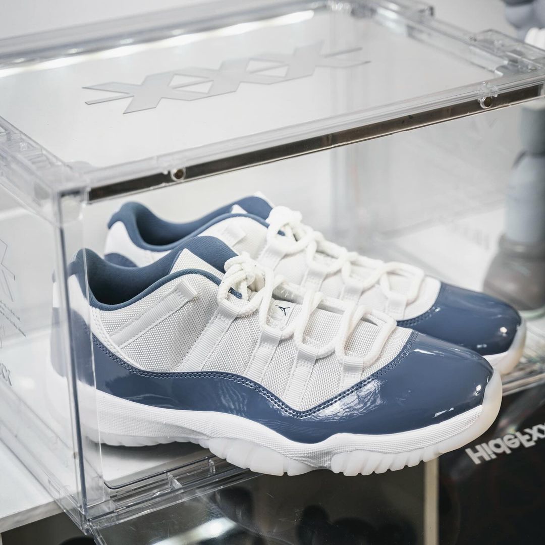 2024年 8/17 発売予定！ナイキ エア ジョーダン 11 レトロ ロー “ミッドナイトネイビー” (NIKE AIR JORDAN 11 RETRO LOW “Midnight Navy”) [FV5104-104]