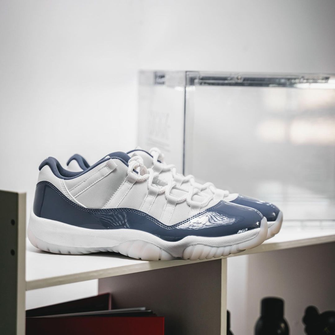 2024年 8/17 発売予定！ナイキ エア ジョーダン 11 レトロ ロー “ミッドナイトネイビー” (NIKE AIR JORDAN 11 RETRO LOW “Midnight Navy”) [FV5104-104]