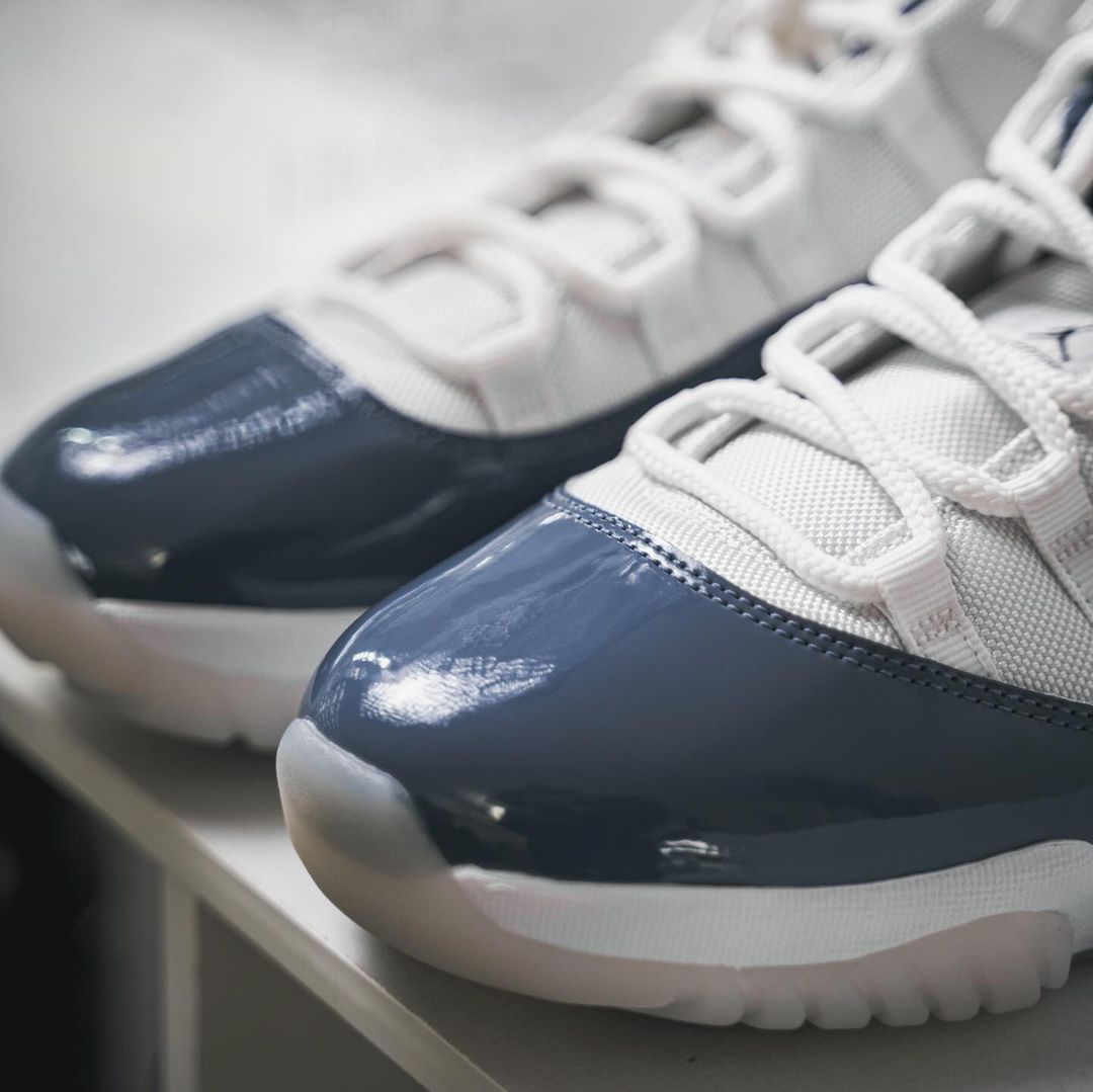 2024年 8/17 発売予定！ナイキ エア ジョーダン 11 レトロ ロー “ミッドナイトネイビー” (NIKE AIR JORDAN 11 RETRO LOW “Midnight Navy”) [FV5104-104]