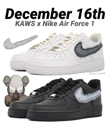 海外 12/16 発売！KAWS × NKE AIR FORCE 1 LOW/HIGH × Sky High Farm Universe (カウズ ナイキ エア フォース 1 ロー/ハイ スカイハイファームユニバース)