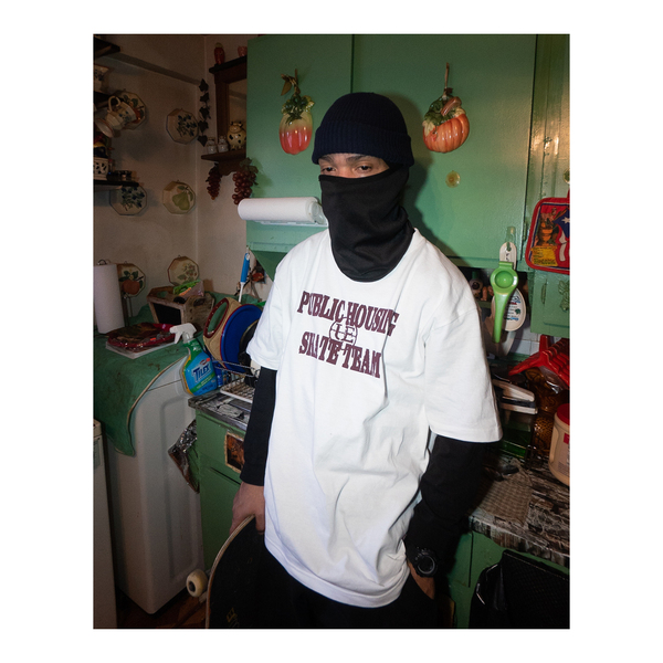 ニューヨークのスケートブランド PUBLIC HOUSING SKATE TEAM × uniform experiment コラボレーションが12/15 発売 (ユニフォーム・エクスペリメント パブリック ハウジング スケート チーム)