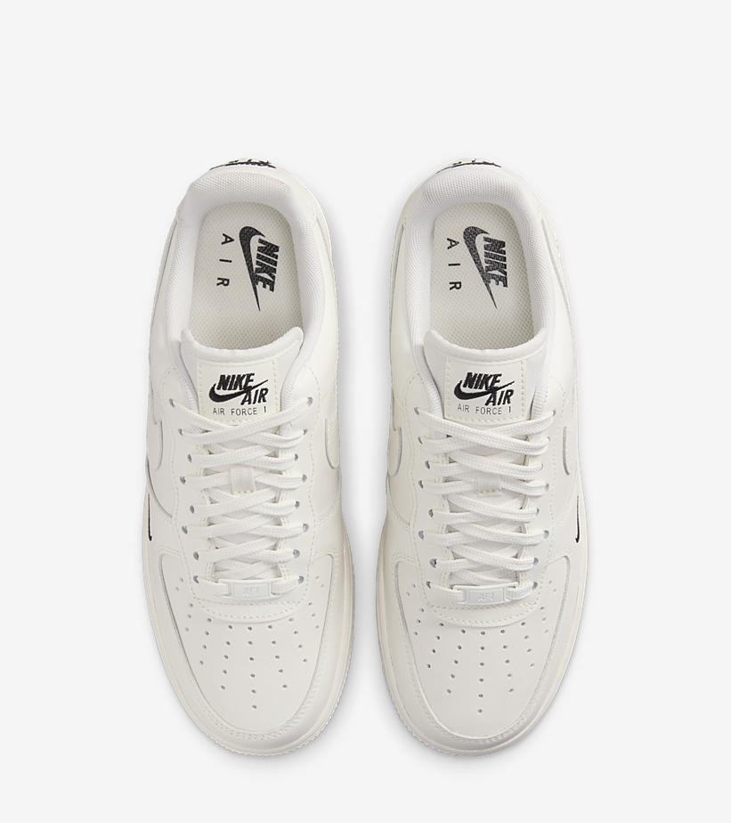 【発売予定】ナイキ エア フォース 1 ロー “ホワイト/ブラック” (NIKE AIR FORCE 1 LOW “White/Black”) [HF1058-133]