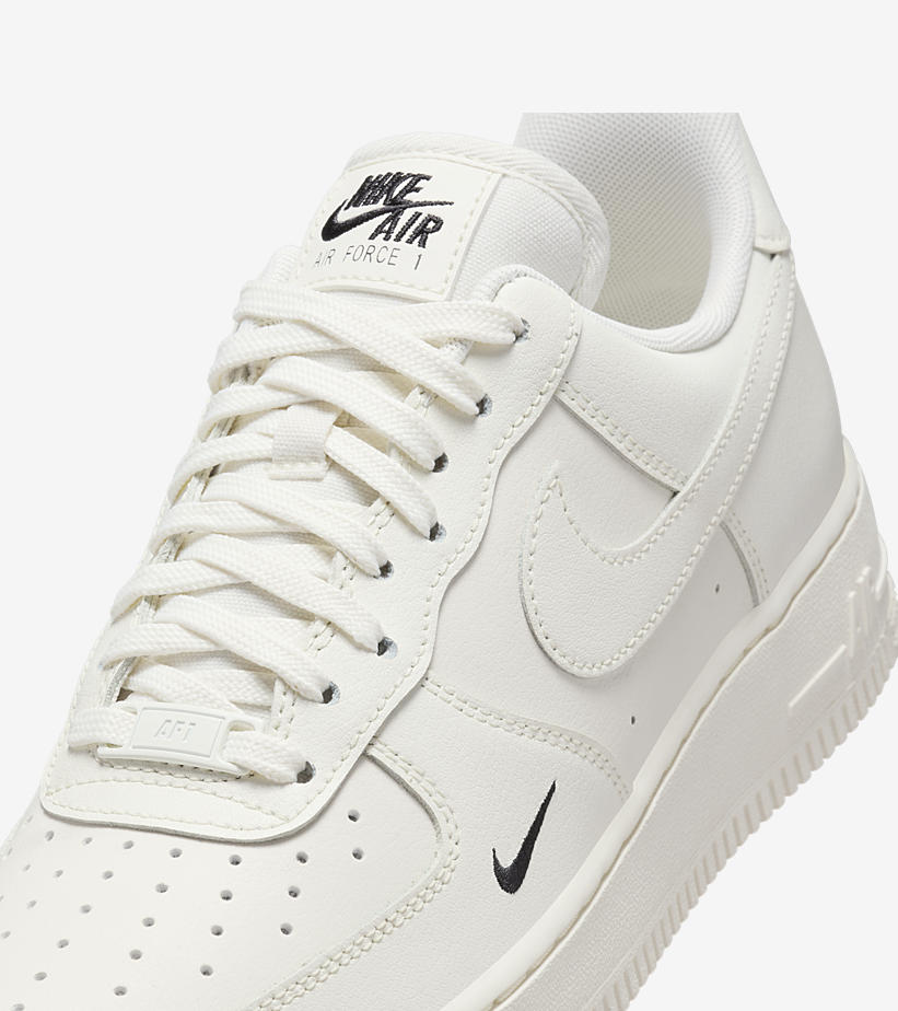 【発売予定】ナイキ エア フォース 1 ロー “ホワイト/ブラック” (NIKE AIR FORCE 1 LOW “White/Black”) [HF1058-133]