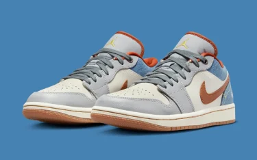 2023-2024 発売予定！ナイキ エア ジョーダン 1 ミッド “デニム/ダークラセット” (NIKE AIR JORDAN 1 LOW “Denim/Dark Russet”)