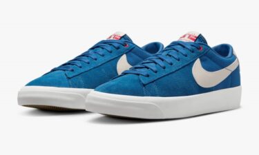 【2024年 2/5 発売】ナイキ SB ズーム ブレーザー ロー プロ GT “コートブルー” (NIKE SB ZOOM BLAZER LOW PRO GT “Court Blue”) [DC7695-403]