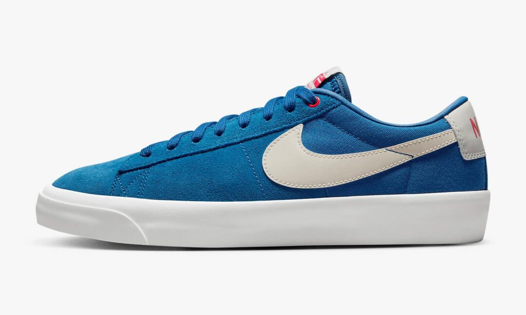 【2024年 2/5 発売】ナイキ SB ズーム ブレーザー ロー プロ GT “コートブルー” (NIKE SB ZOOM BLAZER LOW PRO GT “Court Blue”) [DC7695-403]