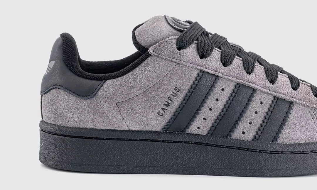 【国内 1/18 発売】adidas Originals CAMPUS 00s “Charcoal/Black” (アディダス オリジナルス キャンパス 00s “チャコール/ブラック”) [IF8770]