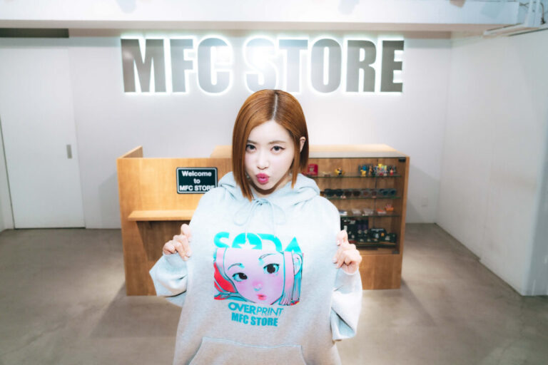 MFC STORE」が「over print」と韓国出⾝の⼈気DJ「DJ SODA」との