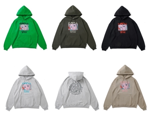 「MFC STORE」が「over print」と韓国出⾝の⼈気DJ「DJ SODA」とのトリプルコラボを2024年 1/2 発売 (エムエフシー ストア オーバープリント DJソダ)