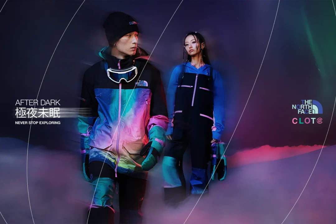 【2024年 1/1 発売】ノースフェイス × クロット コラボ第2弾 "AFTER DARK" (THE NORTH FACE CLOT)