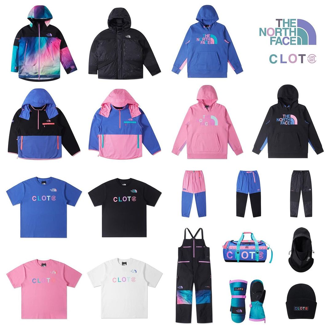 【2024年 1/1 発売】ノースフェイス × クロット コラボ第2弾 “AFTER DARK” (THE NORTH FACE CLOT)