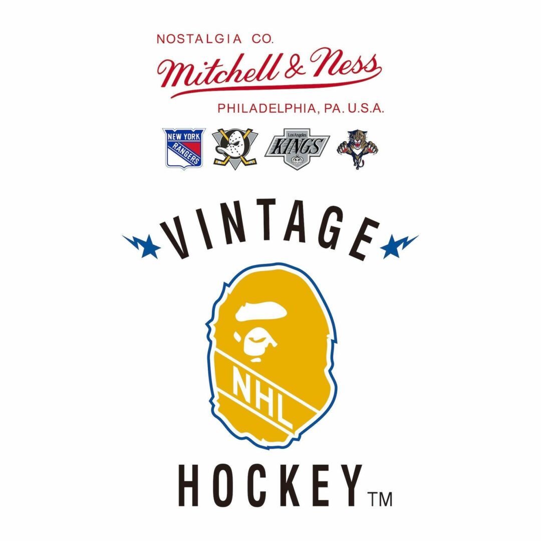 【12/23 発売】A BATHING APE x Mitchell & Ness x NHL (ア ベイシング エイプ ミッチェルアンドネス エヌエフエル)