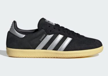 【2024年 3/15 発売】アディダス オリジナルス サンバ OG “ブラック/シルバー” (adidas Originals SAMBA OG “Core Black/Matte Silver”) [IE8128]