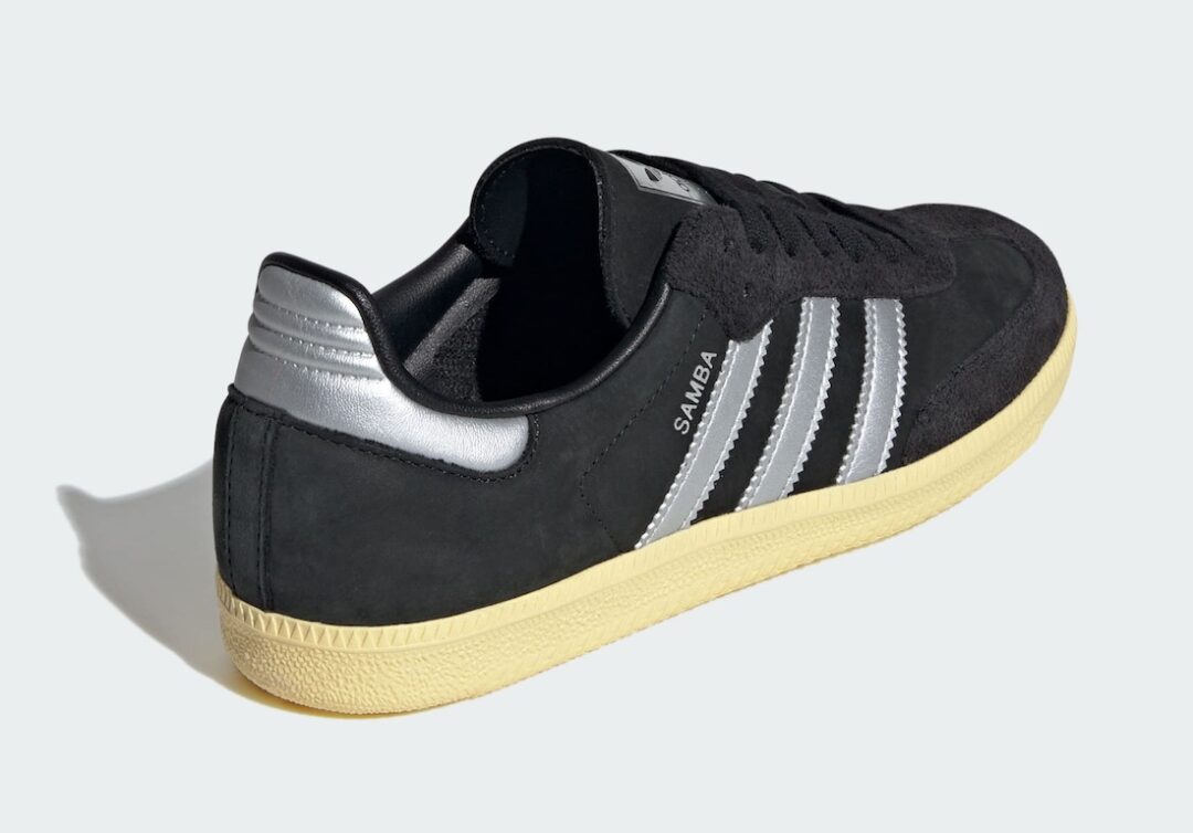 【2024年 3/15 発売】アディダス オリジナルス サンバ OG “ブラック/シルバー” (adidas Originals SAMBA OG “Core Black/Matte Silver”) [IE8128]