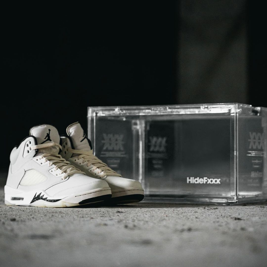 【2024年 8/10 発売】ナイキ エア ジョーダン 5 レトロ “ホワイト/ブラック” (NIKE AIR JORDAN 5 RETRO “White/Black”) [DD0587-110]