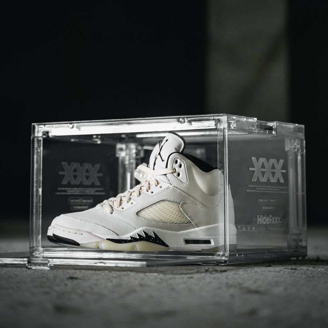 【2024年 8/10 発売】ナイキ エア ジョーダン 5 レトロ “ホワイト/ブラック” (NIKE AIR JORDAN 5 RETRO “White/Black”) [DD0587-110]