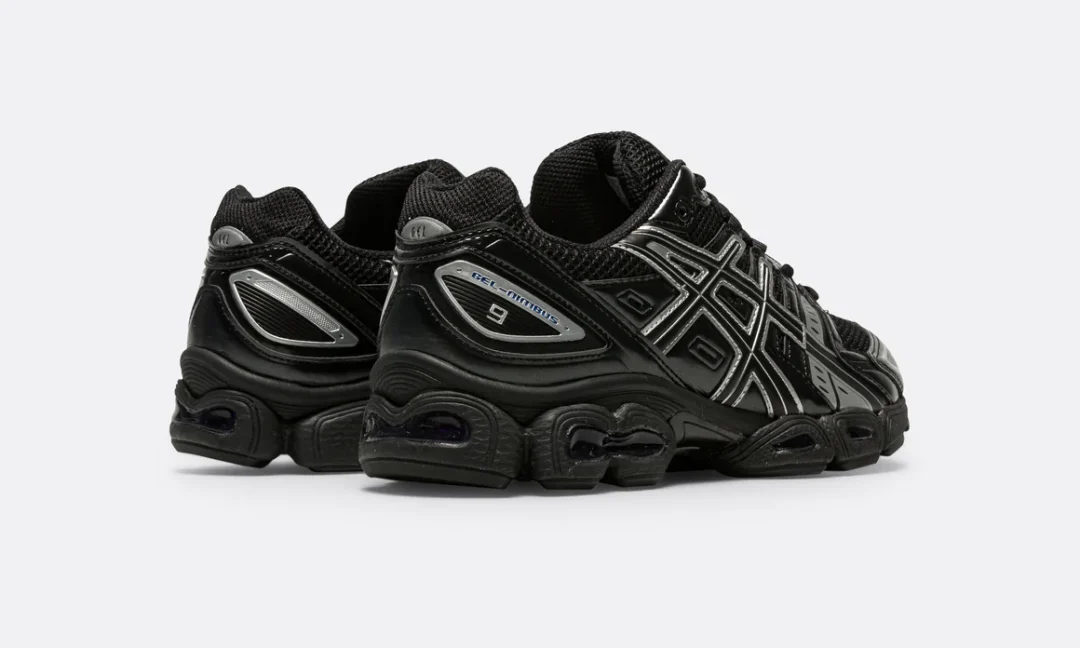 【2024年 2/15 発売】ASICS GEL-NIMBUS 9 “Black/Pure Silver” (アシックス ゲル-ニンバス 9 “ブラック/ピュアシルバー”) [1201A424.005]