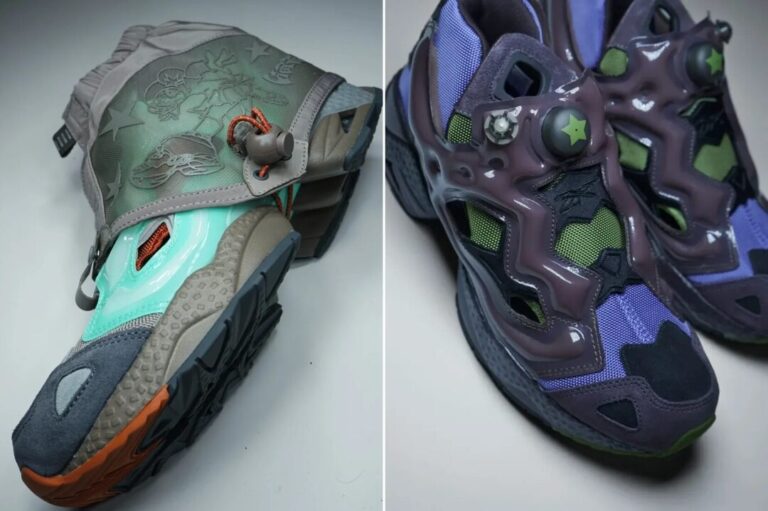 happy99 reebok コラボスニーカー 国内 12/22 発売】リーボック × ハッピー 99 インスタ ポンプ