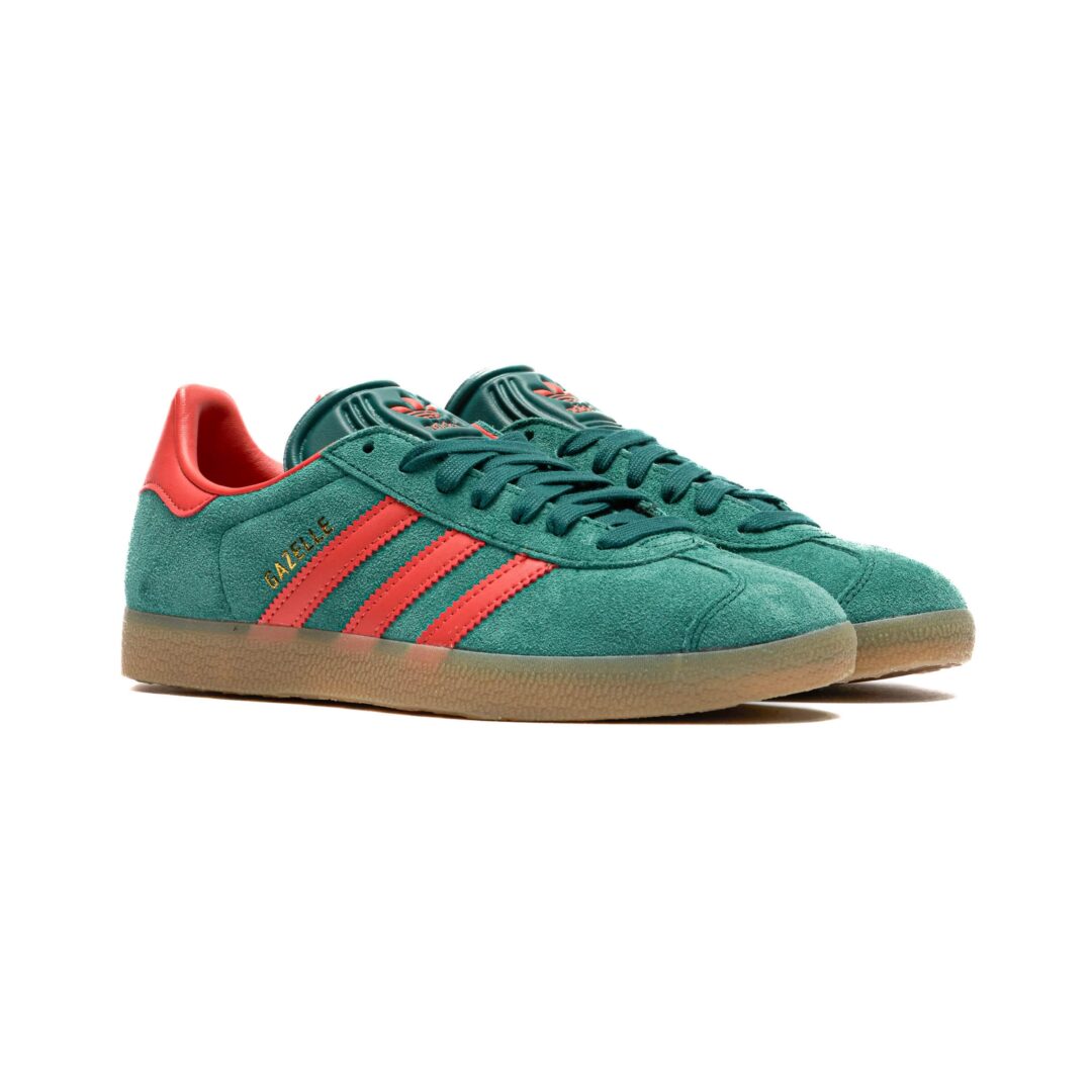 【国内 12/15 発売】adidas Originals GAZELLE “Collegiate Green/Preloved Red/Gum” (アディダス オリジナルス ガゼル “グリーン/レッド/ガム”) [IG6200]