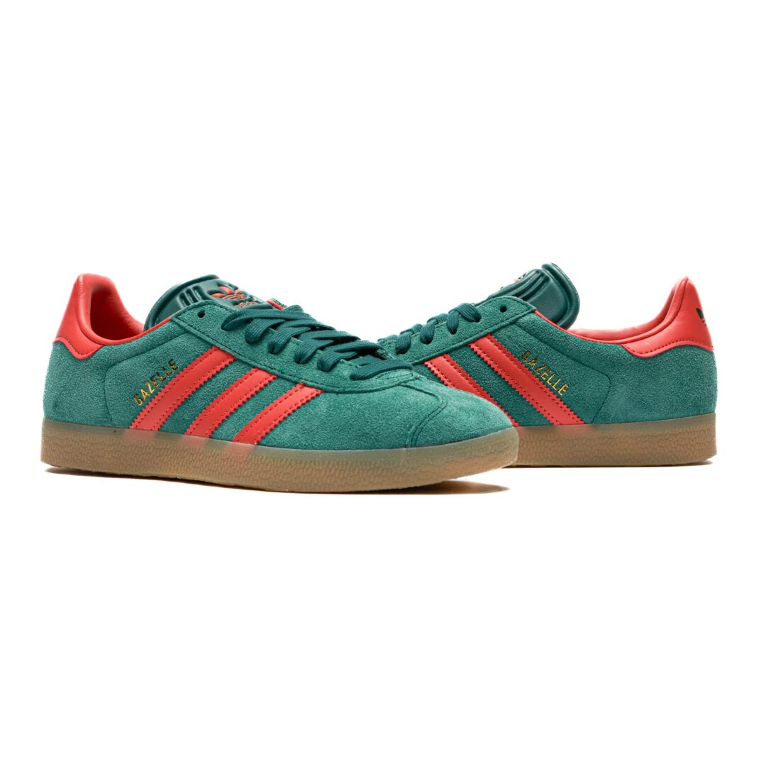 【国内 12/15 発売】adidas Originals GAZELLE “Collegiate Green/Preloved Red/Gum” (アディダス オリジナルス ガゼル “グリーン/レッド/ガム”) [IG6200]