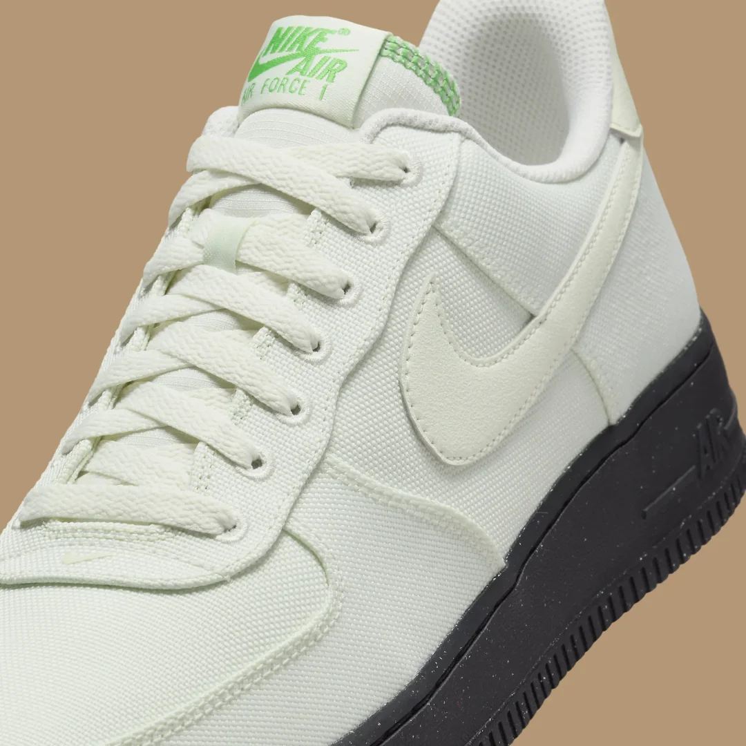 【2024年 2/7 発売】ナイキ エア フォース 1 ロー “ホワイトキャンバス” (NIKE AIR FORCE 1 LOW “White Canvas”) [FJ4160-100]