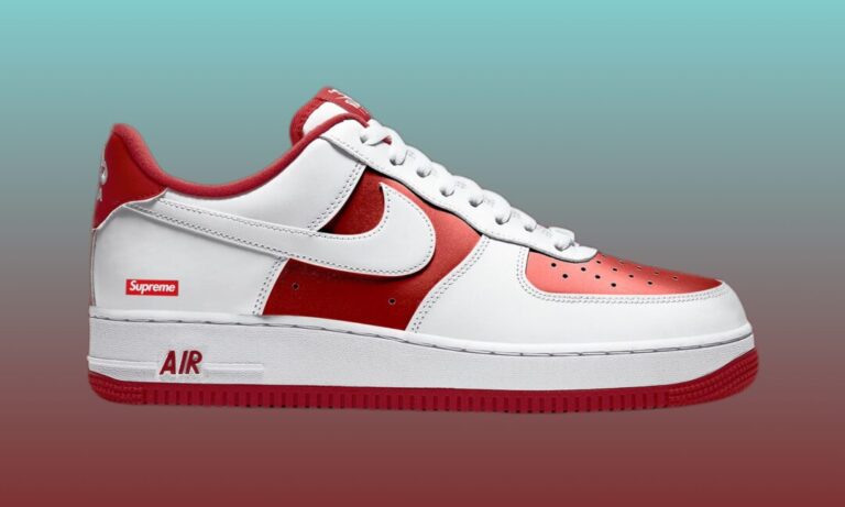 2024年 夏 発売予定！SUPREME × NIKE AIR FORCE 1 LOW “Speed Red ...