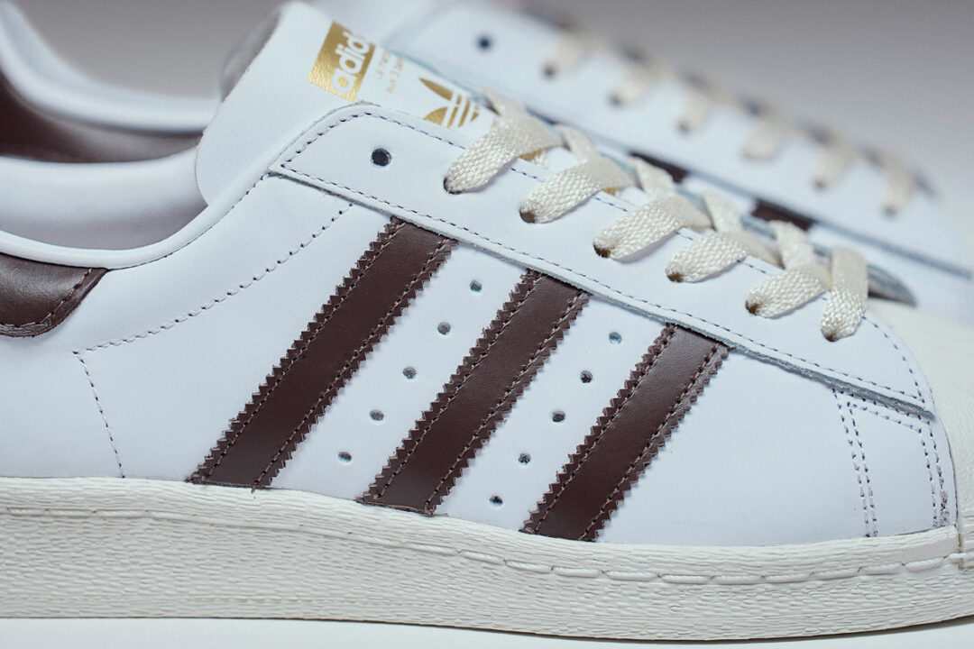 【12/9 発売】adidas Originals for BILLY’S ENT SUPERSTAR “White/Brown” (ビリーズ アディダス オリジナルス スーパースター “ホワイト/ブラウン”) [ID0987]