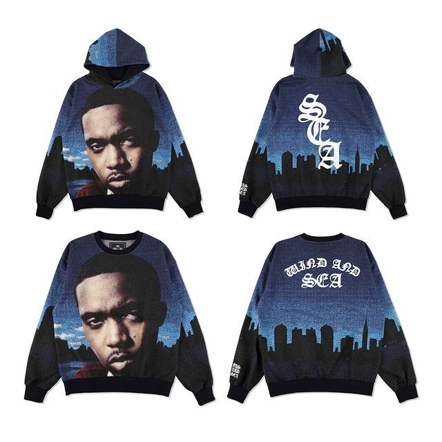 【12/16 発売】ラッパー「NAS」 × WIND AND SEA 最新コラボ (ナズ ウィンダンシー)