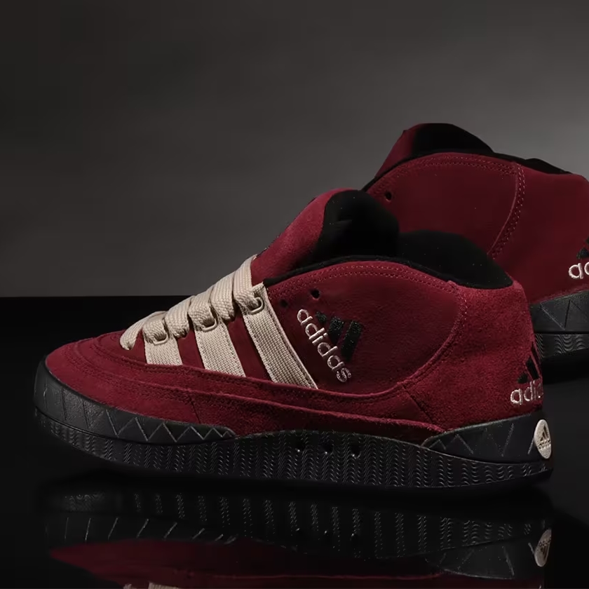 【国内 12/27 発売】アディダス オリジナルス アディマティック ミッド “マルーン” (adidas Originals ADIMATIC MID “Maroon”) [IF8790]