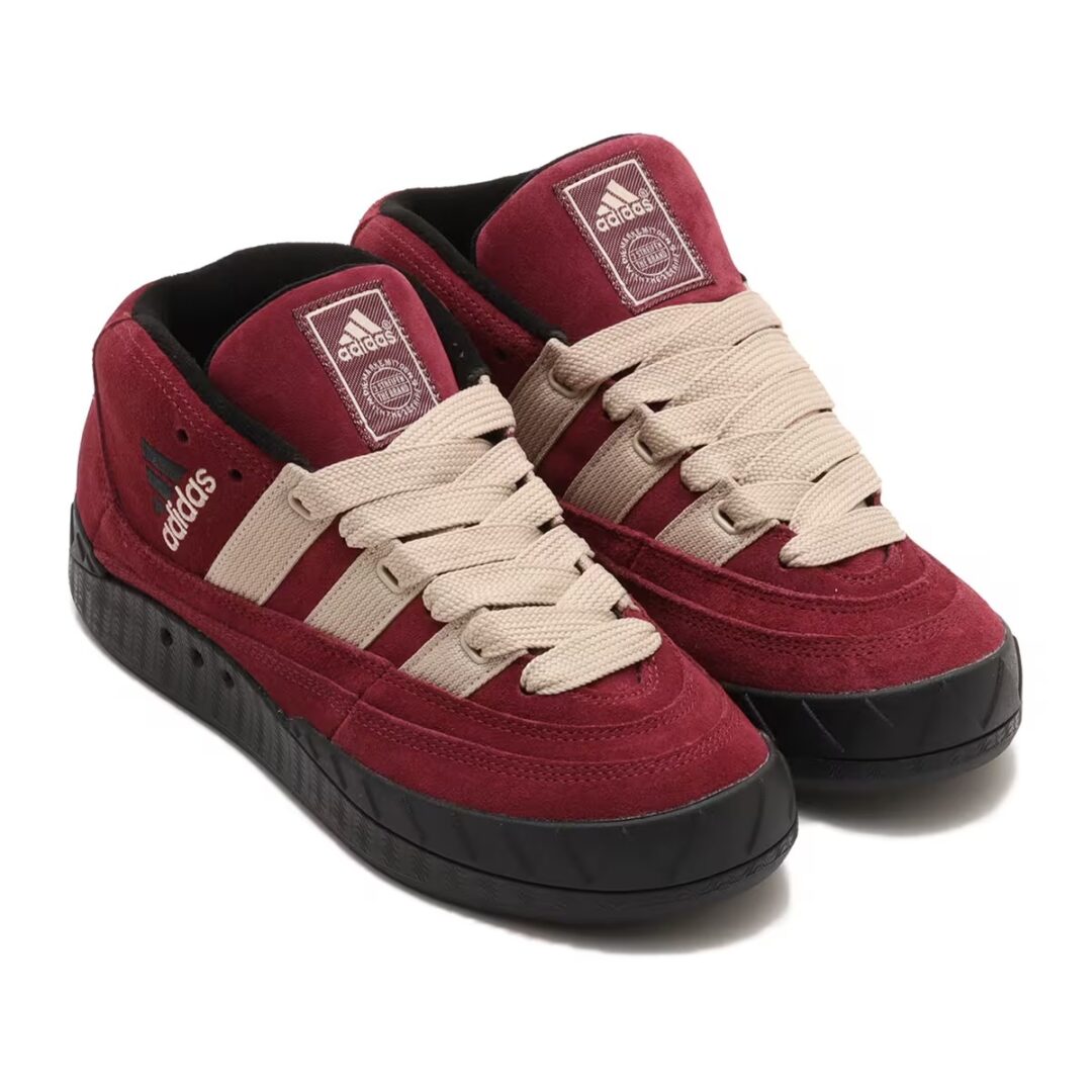 【国内 12/27 発売】アディダス オリジナルス アディマティック ミッド “マルーン” (adidas Originals ADIMATIC MID “Maroon”) [IF8790]