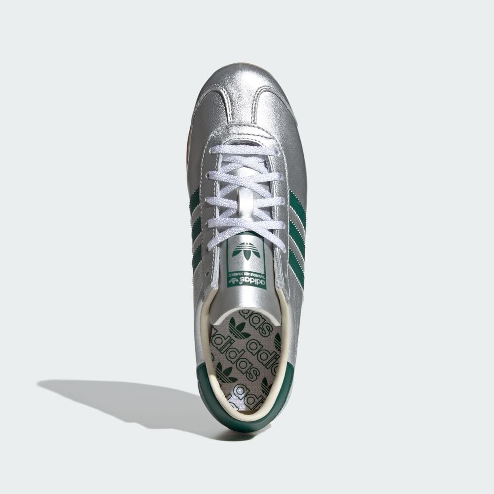 【国内 12/14 発売】adidas Originals COUNTRY OG “Silver Metallic/College Green” (アディダス オリジナルス カントリー OG “シルバーメタリック/カレッジグリーン”) [IE8412]