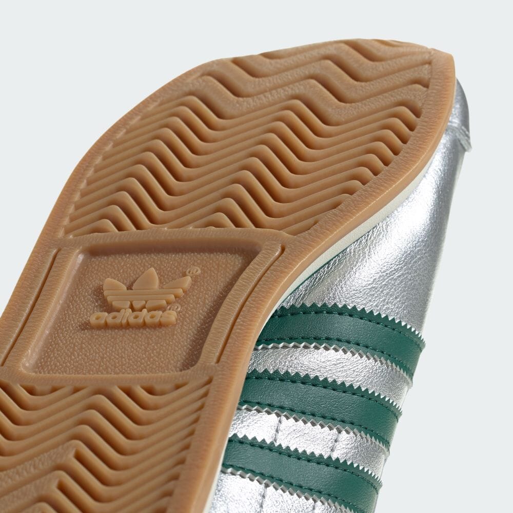 【2024年 リストック】adidas Originals COUNTRY OG “Silver Metallic/College Green” (アディダス オリジナルス カントリー OG “シルバーメタリック/カレッジグリーン”) [IE8412]